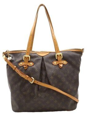 LOUIS VUITTON MONOGRAM PALERMO GM 2WAY TOTE BAG M40146 MI1009 NQ03789